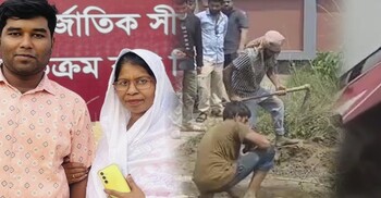 পদ্মায় বাসডুবি; জাবি শিক্ষার্থী রাইয়ান, মা ও ভাগ্নির দাফন সম্পন্ন