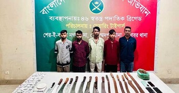 মোহাম্মদপুরে সেনা অভিযানে গ্রেফতার ৫