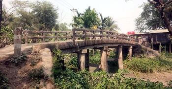 যানবাহন উঠলেই কাঁপে সেতু