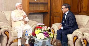 Indian MEA Secy meets Jamaat Amir