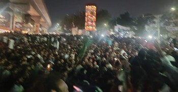 ইনকিলাব মঞ্চের সদস্যদের ওপর হামলার প্রতিবাদে শাহবাগ মোড় অবরোধ