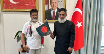 Shahidul reaches Turkey after release from Israel captivity