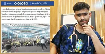 ব্রাজিলের পত্রিকায় বাংলাদেশি ভক্তের ৩ স্বপ্ন