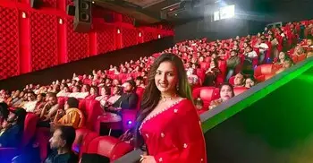 ঢাকায় শাকিব খানের নায়িকা জ্যোতির্ময়ী কুণ্ডু