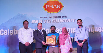 PRAN’s support plays a key role to conquer Everest: Shakil