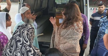 Shama receives body of migrant killed in Iraq missile attack