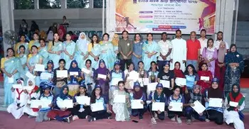 ঢাবির শামসুন নাহার হলের বার্ষিক ক্রীড়া প্রতিযোগিতায় চ্যাম্পিয়ন লিমা