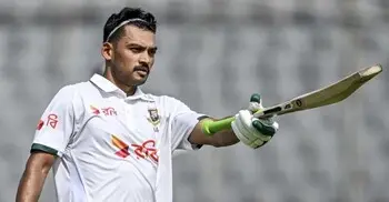 অল্পের জন্য বিশ্বরেকর্ড গড়া হলো না শান্তর