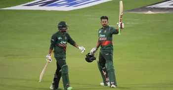 Shanto century, Mushfiq finishing see Bangladesh to victory