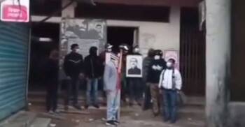 শরীয়তপুরে ভোরে আ’লীগ কার্যালয় খুলে উধাও কর্মীরা