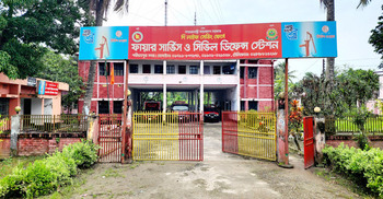 ধার করা ডুবুরিতে চলে ফরিদপুরের ফায়ার সার্ভিস