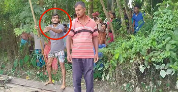 অভিযান চলাকালে এসিল্যান্ড-মৎস্য কর্মকর্তার ওপর হামলার চেষ্টা