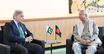 Yunus seeks Pakistan’s support to revive SARRC
