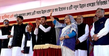 PM opens, lays foundation stones of 18 development projects