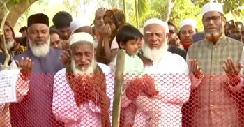 শেরপুরে সংঘর্ষে নিহত নেতার কবর জিয়ারত করলেন জামায়াত আমির