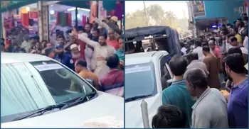 অভিযানে গিয়ে ব্যবসায়ীদের তোপের মুখে ভ্রাম্যমাণ আদালত