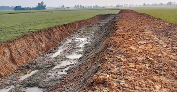 সিরাজগঞ্জে ফসলি জমিতে পুকুর খনন, যুবকের কারাদণ্ড