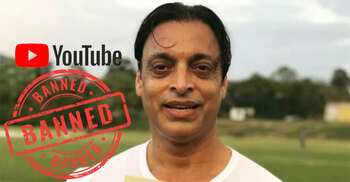 ভারতে নিষিদ্ধ শোয়েব আখতারের ইউটিউব চ্যানেল