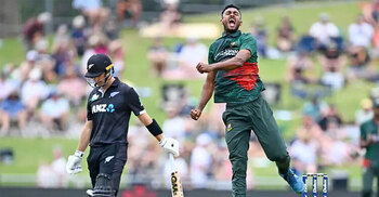 Bangladesh beat New Zealand by 9 wickets