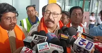 নতুন সরকার শপথ নেওয়ার আগে পশ্চিমবঙ্গে হর্ষবর্ধন শ্রিংলা