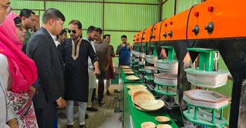 সুপারি খোল দিয়ে তৈরি হবে প্লেট-চামচ