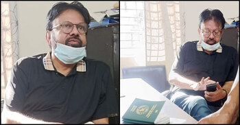 Immigration sends back journalist Shyamal from Akhaura