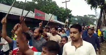 কিশোরগঞ্জে আওয়ামী লীগ-বিএনপি সংঘর্ষে আহত ৪০