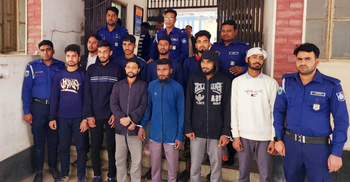 সিরাজগঞ্জে জামায়াত-শিবিরের ১৫ নেতাকর্মী কারাগারে