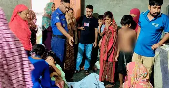 শিলের আঘাতে স্ত্রীকে হত্যা, স্বামী পলাতক