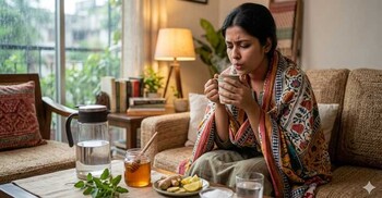 গলা ব্যথা? ঘরেই মিলবে স্বস্তির উপায়