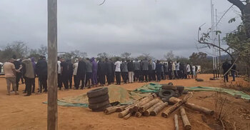 South Africa police say 95 Libyans detained at suspected military camp