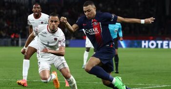 Late Ramos goal rescues PSG in 1-1 draw with bottom of table Clermont