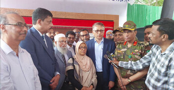 সলিমুল্লাহ মেডিকেলের আধুনিক হোস্টেল নির্মাণ কাজের উদ্বোধন