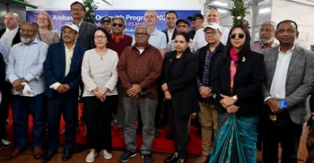 শতবর্ষী স্টিমার পিএস মাহসুদে কূটনীতিকদের নৌযাত্রা