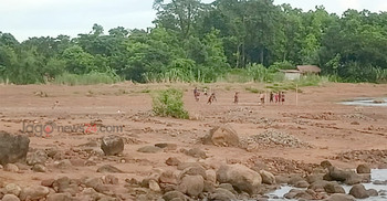 উৎমা ‘পাথর কোয়ারি’ এখন ‘ফুটবল মাঠ’