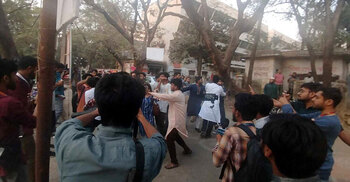 New student group launches amid chaos, clashes