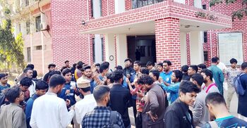 শাকসু নিয়ে ছাত্রদলের মন্তব্যে শাবিপ্রবিতে বিক্ষোভ