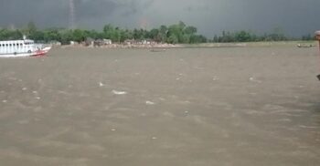 সুনামগঞ্জে অব্যাহত বৃষ্টিতে বাড়ছে নদ-নদীর পানি