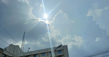 Mild heat wave sweeping over country