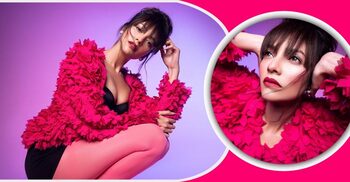 হট পিংকে ঝলমলে সুস্মিতা