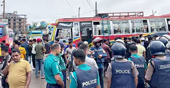 সিলেটে পরিবহন শ্রমিকদের দুই গ্রুপের সংঘর্ষ