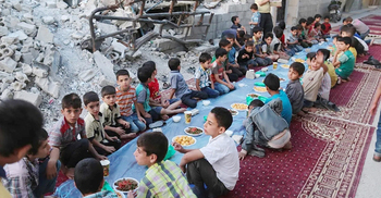 রমজানের তোপধ্বনি এখন আর শোনা যায় না সিরিয়ায়