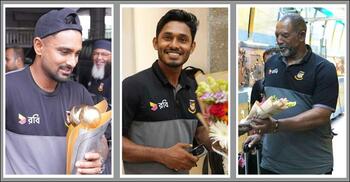 ইতিহাস গড়ে ট্রফি নিয়ে দেশে ফিরলো টাইগাররা