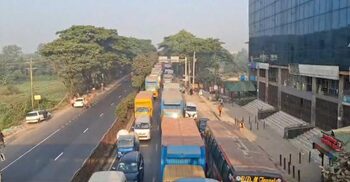 13km long tailback on Dhaka-Ctg highway