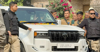 ভোটার নিবন্ধন কার্যক্রম শেষে ইসি ছাড়লেন তারেক রহমান