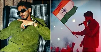 ভারতীয় পতাকা উড়িয়ে ক্ষমা চাইলেন পাকিস্তানি গায়ক