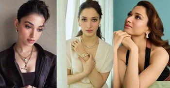 জেন জির স্টাইলে তামান্নার ফাইন জুয়েলারি