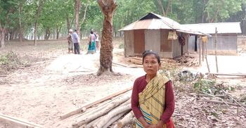 গারো পরিবারের ঘর ভাঙা নিয়ে তোলপাড়, ভিডিও ভাইরাল