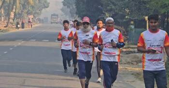 টাঙ্গাইলে ১৫ কিলোমিটার ম্যারাথন প্রতিযোগিতা অনুষ্ঠিত