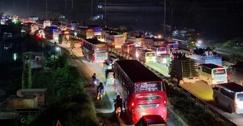 30km traffic jam persists on Dhaka-Tangail Highway